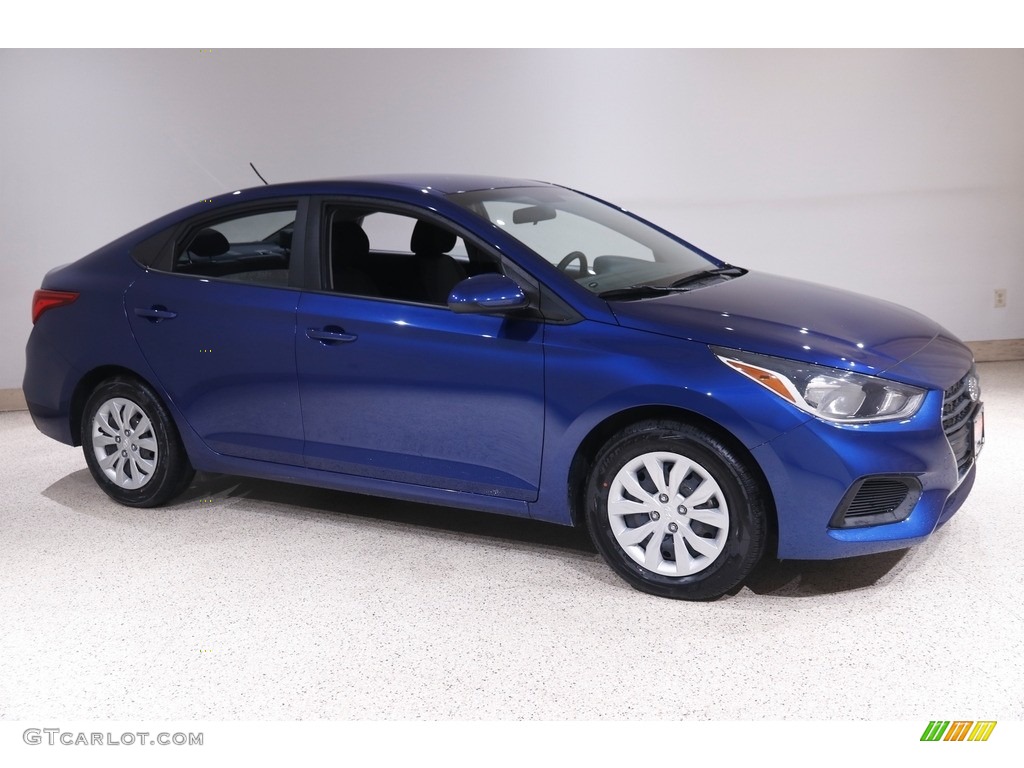 2018 Accent SE - Admiral Blue / Black photo #1