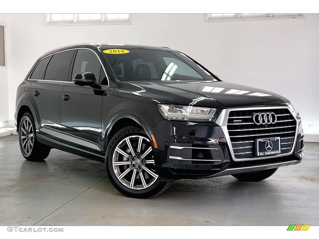 2018 Q7 3.0 TFSI Premium Plus quattro - Night Black / Black photo #34