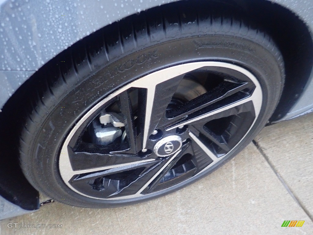 2023 Elantra N-Line - Electric Shadow / Black photo #10