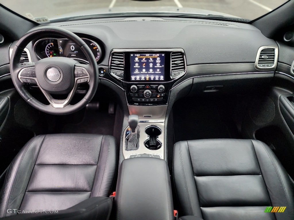 Black Interior 2021 Jeep Grand Cherokee Limited 4x4 Photo #145323136