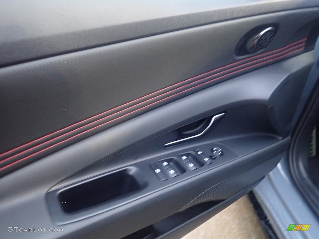 2023 Elantra N-Line - Electric Shadow / Black photo #14
