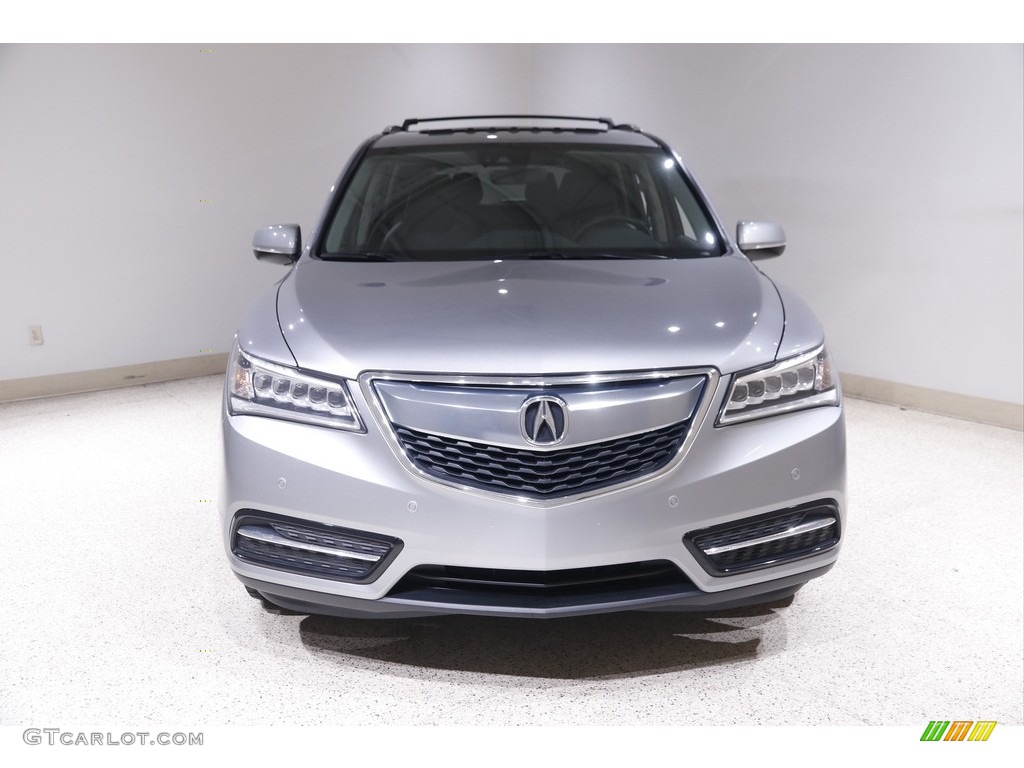 2016 MDX SH-AWD Advance - Lunar Silver Metallic / Ebony photo #2