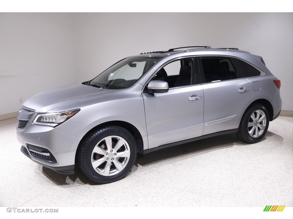 2016 MDX SH-AWD Advance - Lunar Silver Metallic / Ebony photo #3