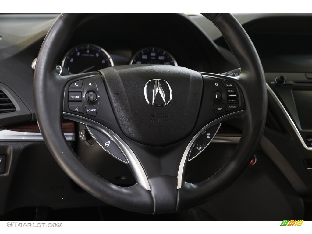 2016 MDX SH-AWD Advance - Lunar Silver Metallic / Ebony photo #7