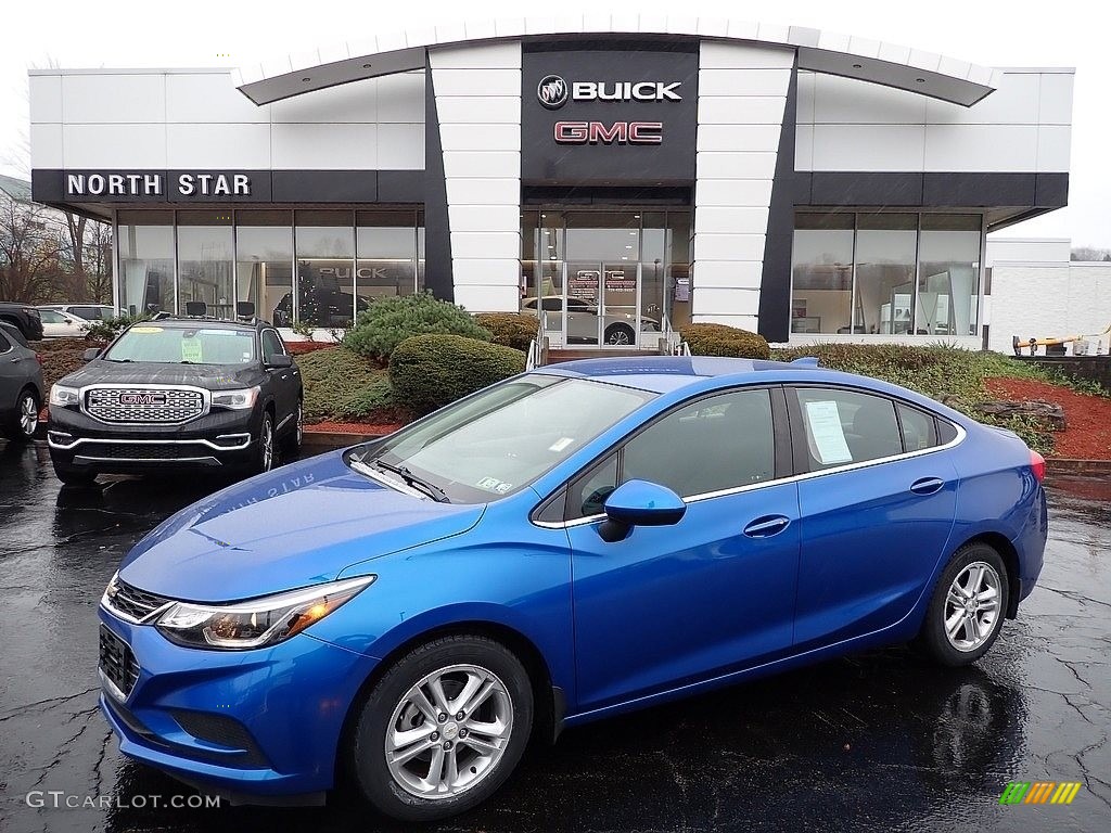 2016 Cruze LT Sedan - Kinetic Blue Metallic / Jet Black photo #1