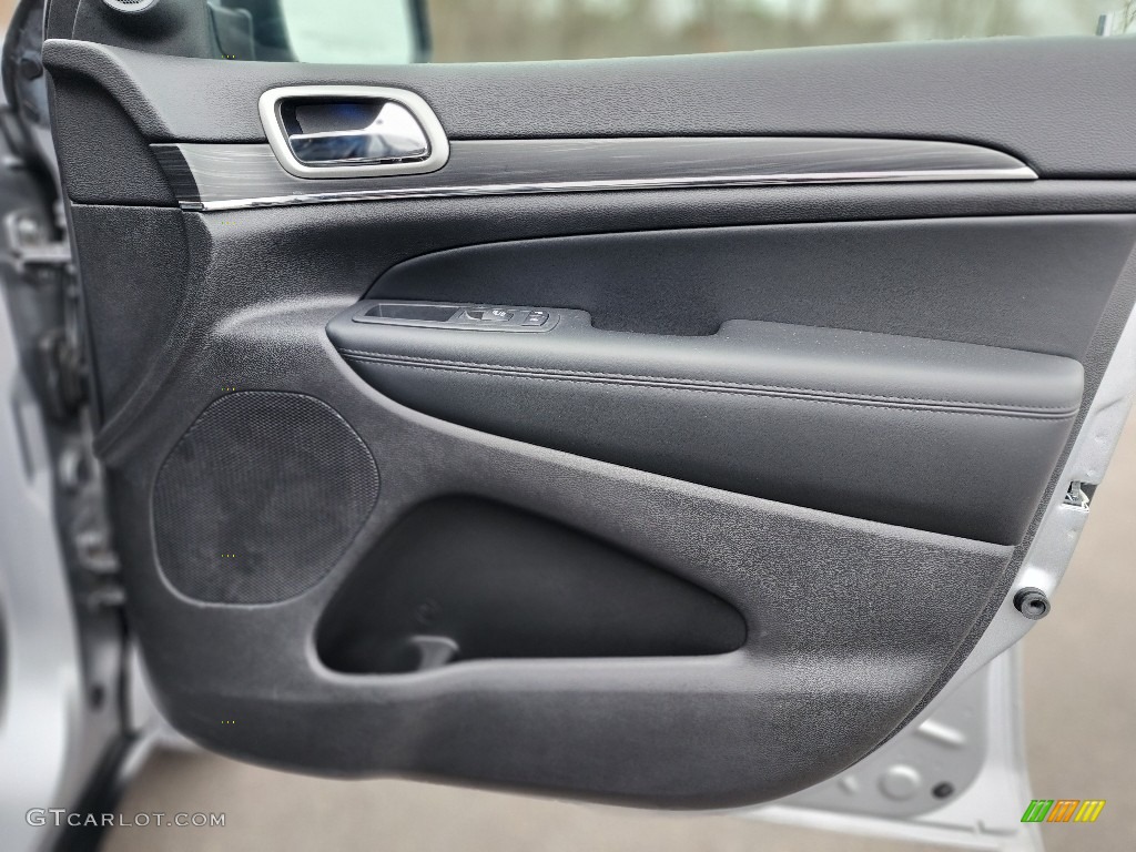 2021 Jeep Grand Cherokee Limited 4x4 Black Door Panel Photo #145323442