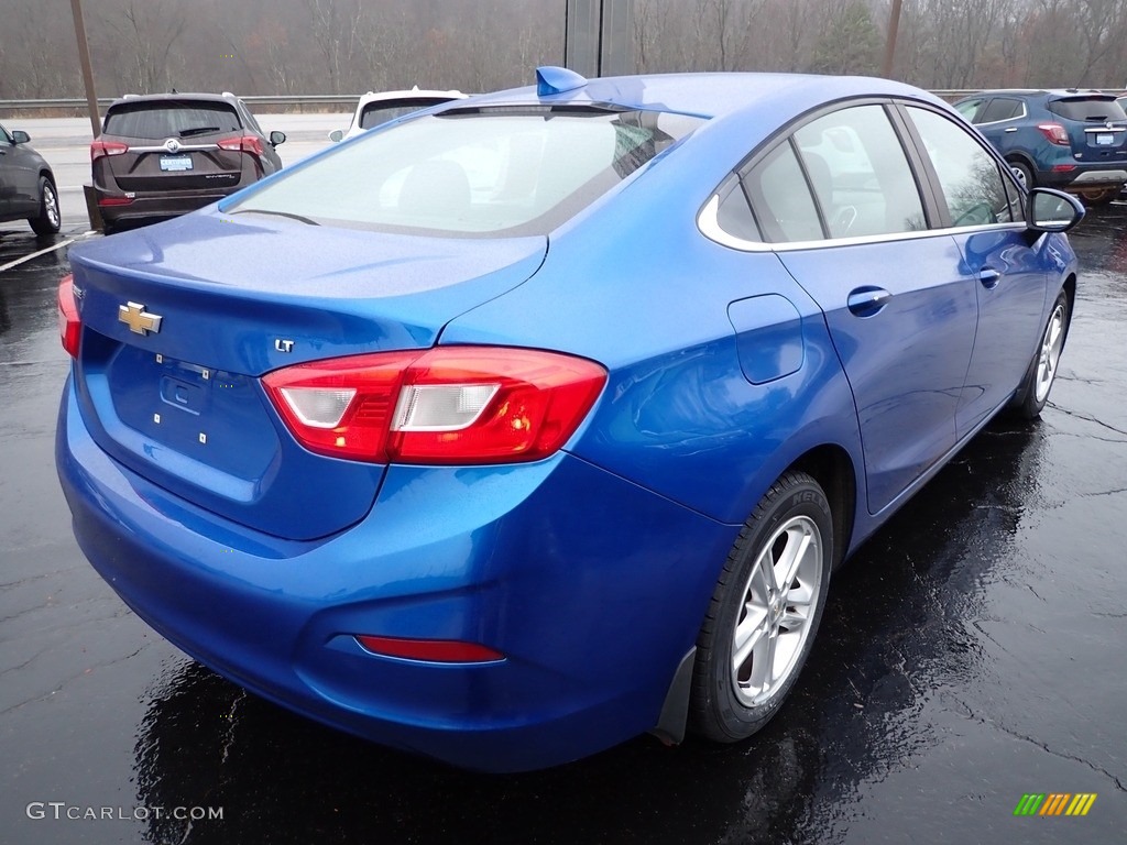 2016 Cruze LT Sedan - Kinetic Blue Metallic / Jet Black photo #6