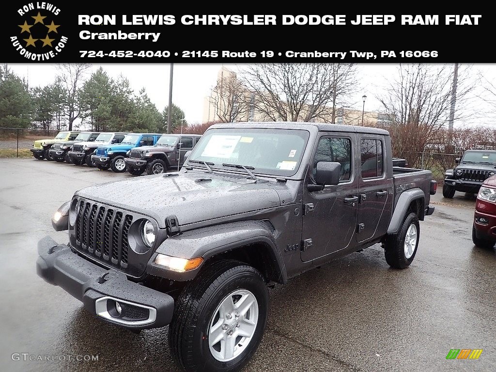 2023 Gladiator Sport 4x4 - Granite Crystal Metallic / Black photo #1