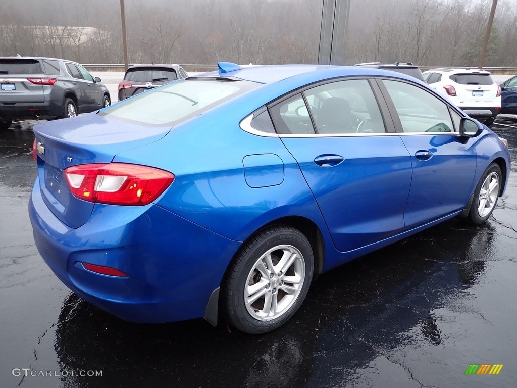2016 Cruze LT Sedan - Kinetic Blue Metallic / Jet Black photo #7