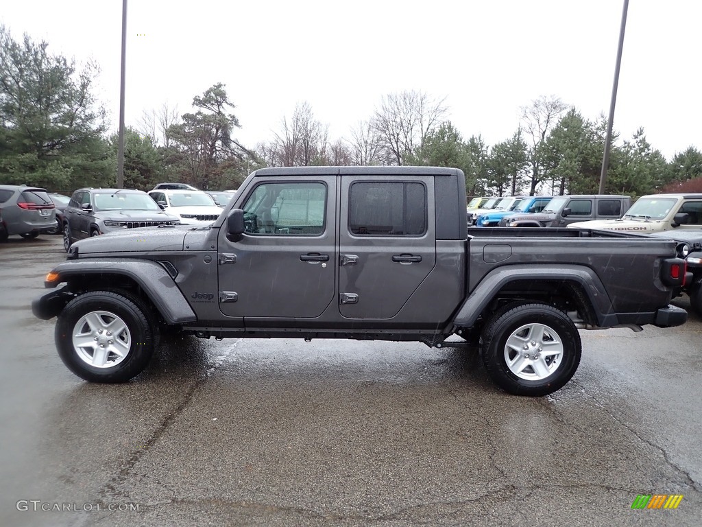 2023 Gladiator Sport 4x4 - Granite Crystal Metallic / Black photo #2