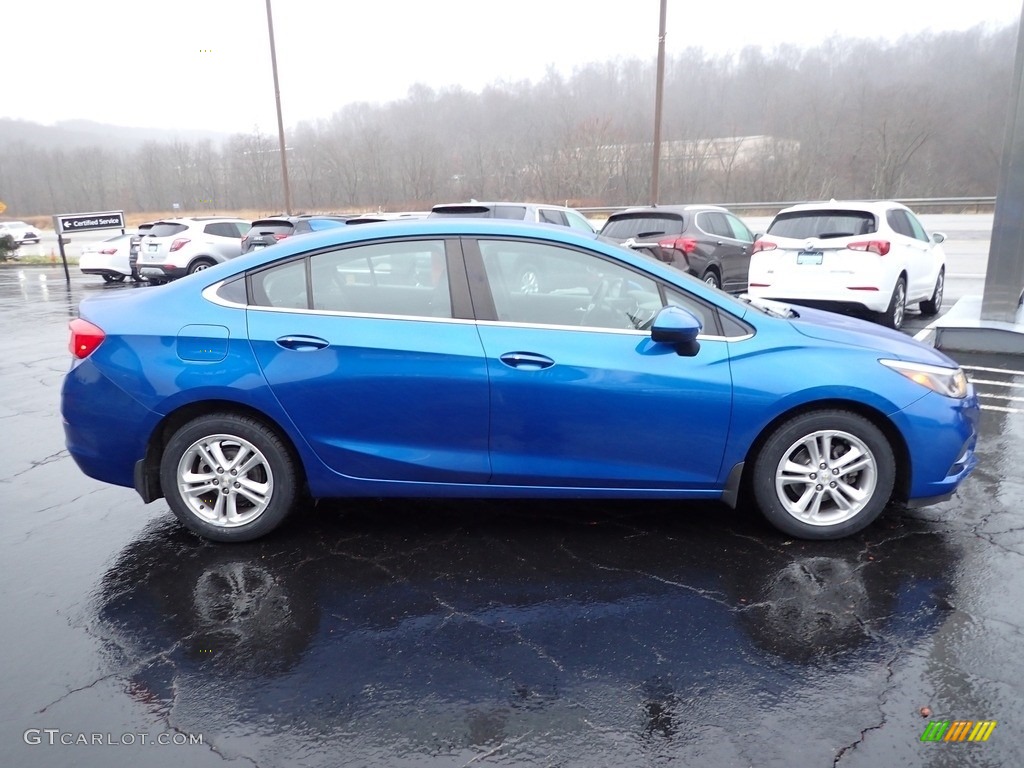 2016 Cruze LT Sedan - Kinetic Blue Metallic / Jet Black photo #8
