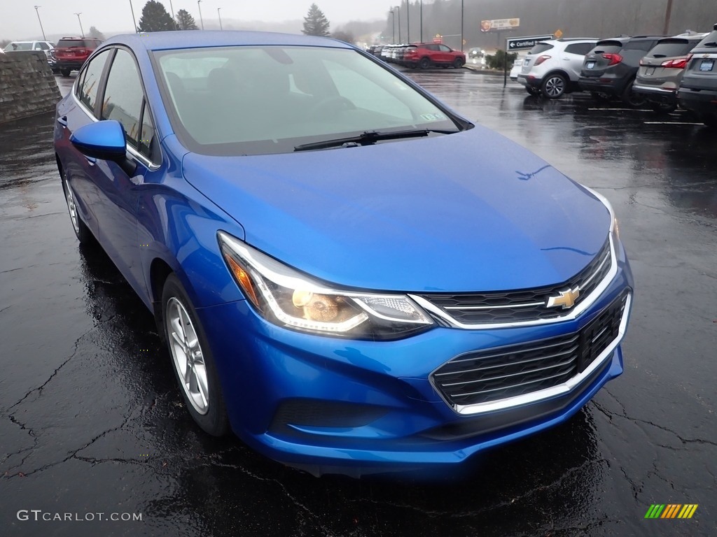 2016 Cruze LT Sedan - Kinetic Blue Metallic / Jet Black photo #10