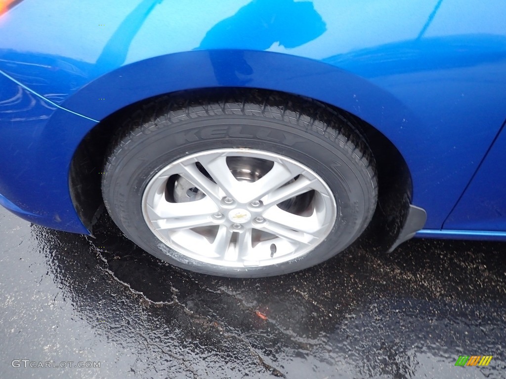 2016 Cruze LT Sedan - Kinetic Blue Metallic / Jet Black photo #13