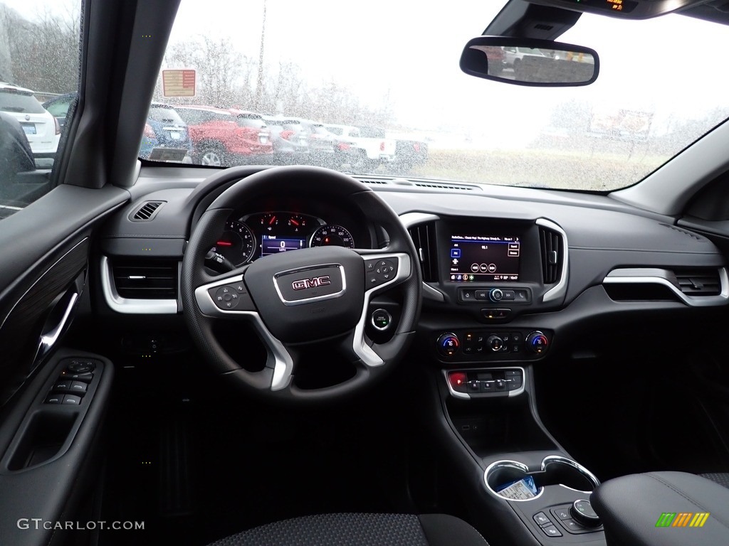 2022 GMC Terrain SLE AWD Jet Black Dashboard Photo #145324819