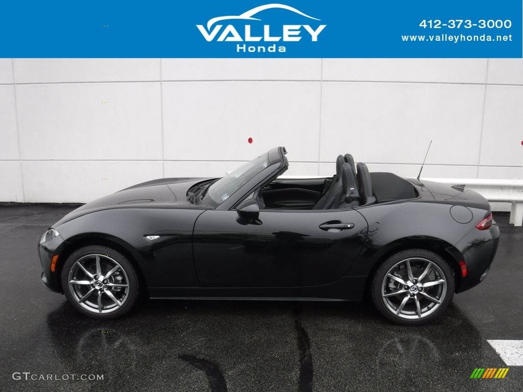 2022 MX-5 Miata Grand Touring - Jet Black Mica / Black photo #4