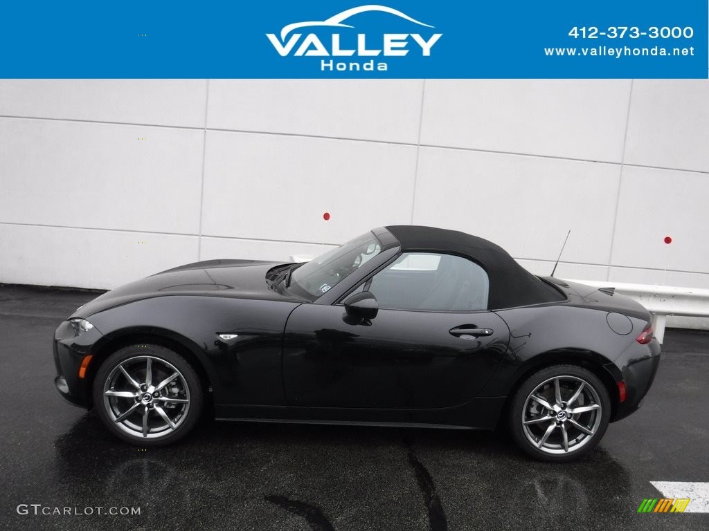 2022 MX-5 Miata Grand Touring - Jet Black Mica / Black photo #5