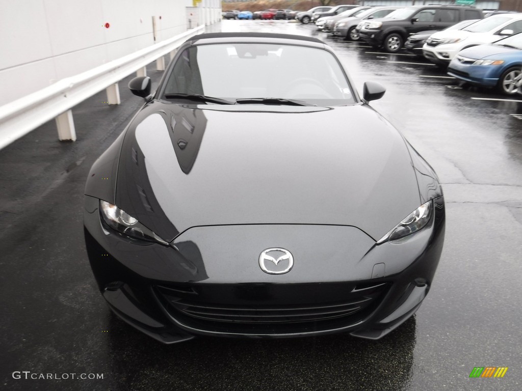 2022 MX-5 Miata Grand Touring - Jet Black Mica / Black photo #7