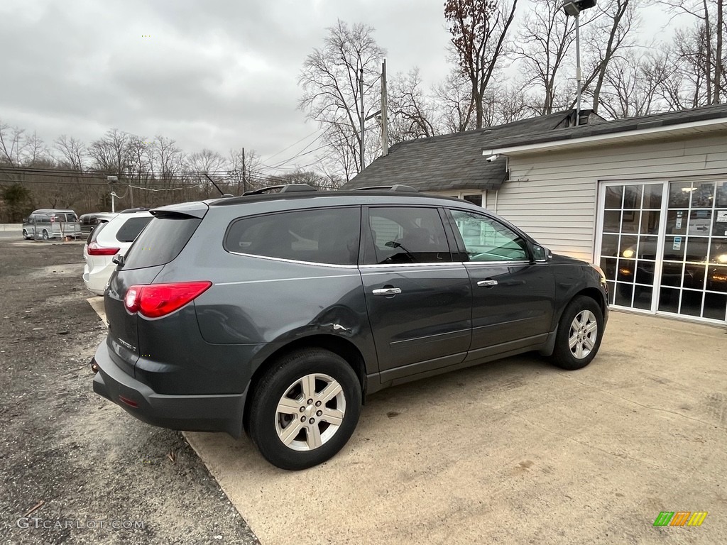 2011 Traverse LT AWD - Cyber Gray Metallic / Cashmere/Dark Gray photo #5