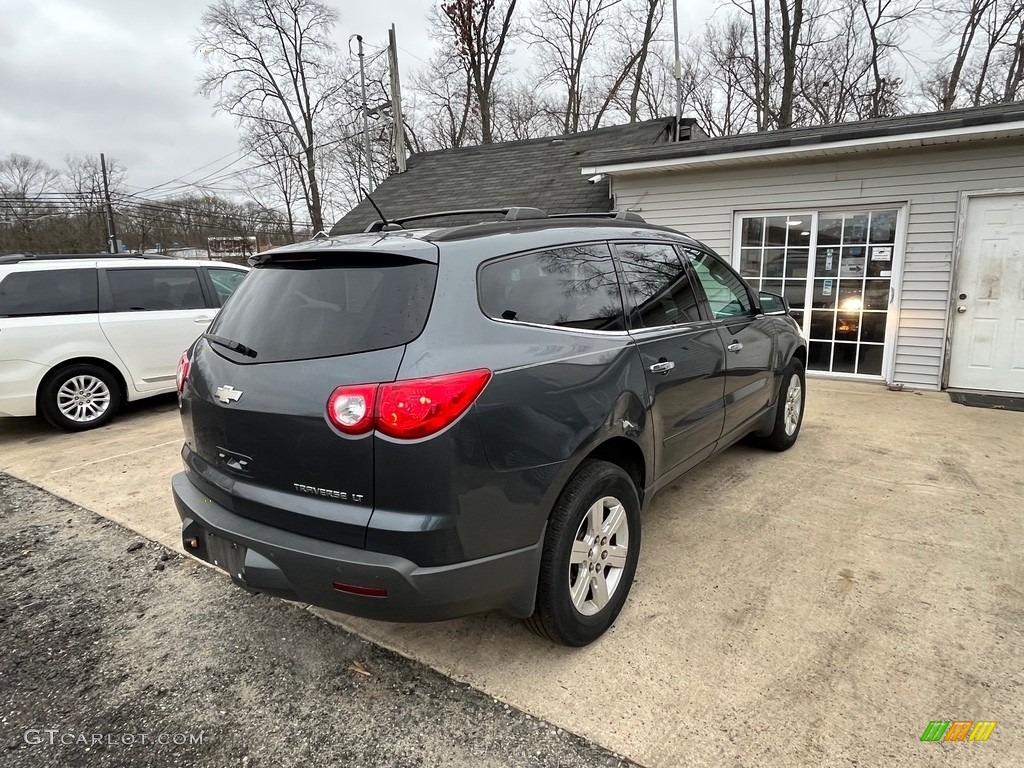 2011 Traverse LT AWD - Cyber Gray Metallic / Cashmere/Dark Gray photo #7