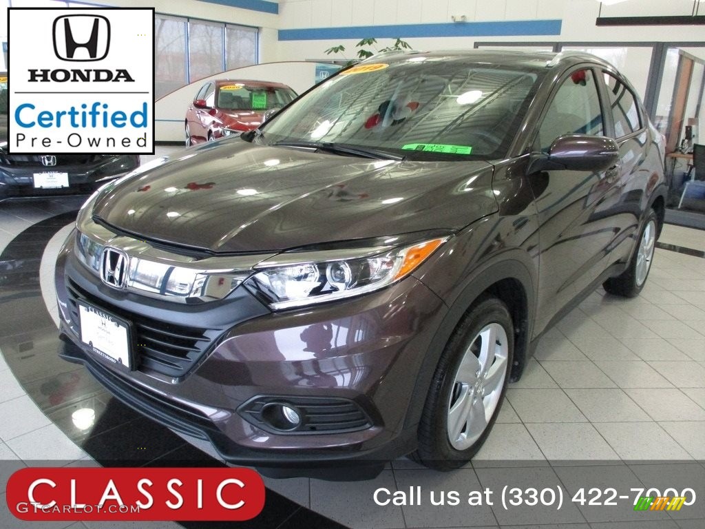 2019 HR-V EX AWD - Midnight Amethyst Metallic / Black photo #1