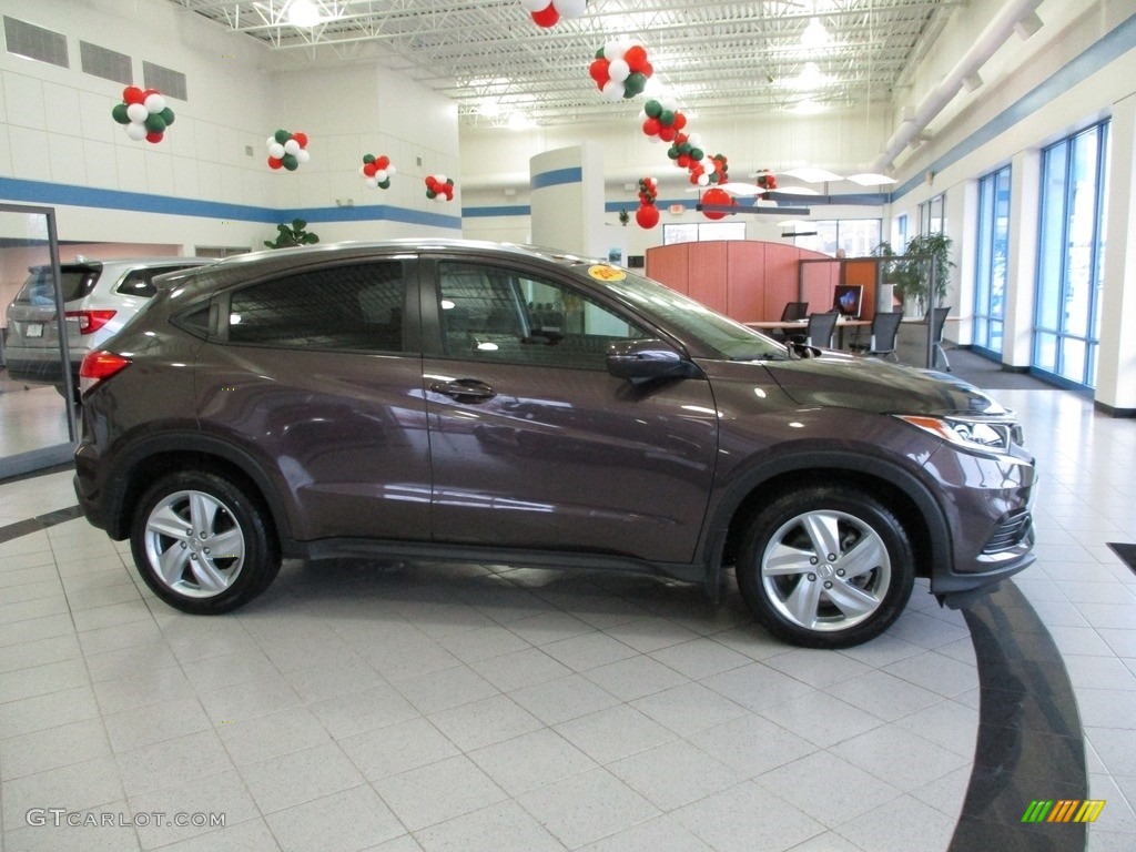 2019 HR-V EX AWD - Midnight Amethyst Metallic / Black photo #4