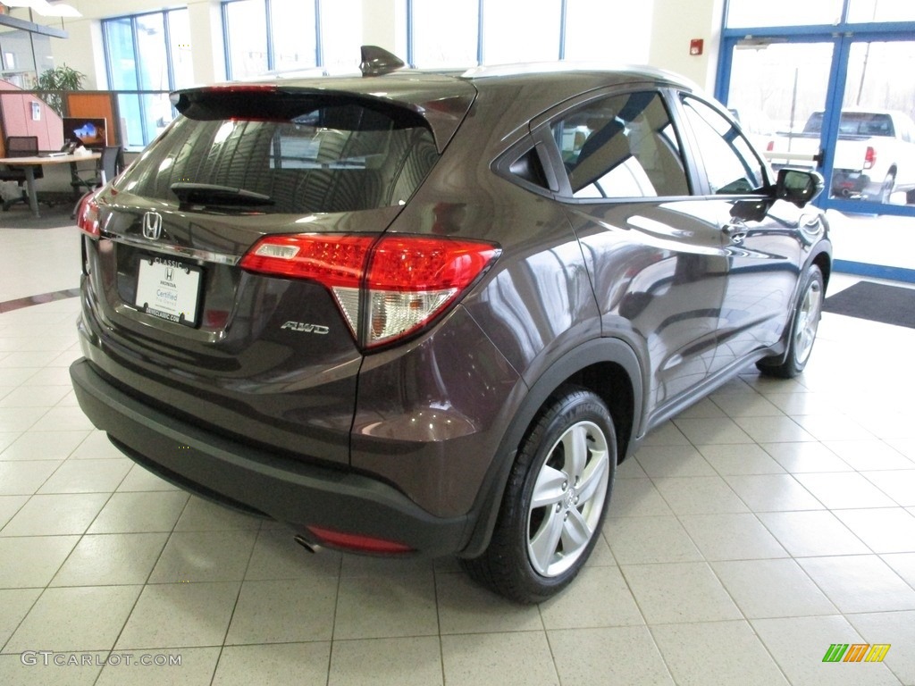 2019 HR-V EX AWD - Midnight Amethyst Metallic / Black photo #7
