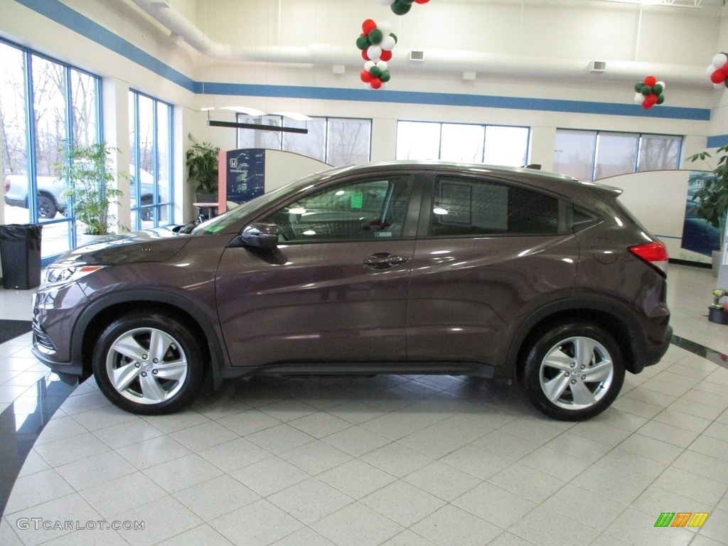 2019 HR-V EX AWD - Midnight Amethyst Metallic / Black photo #10