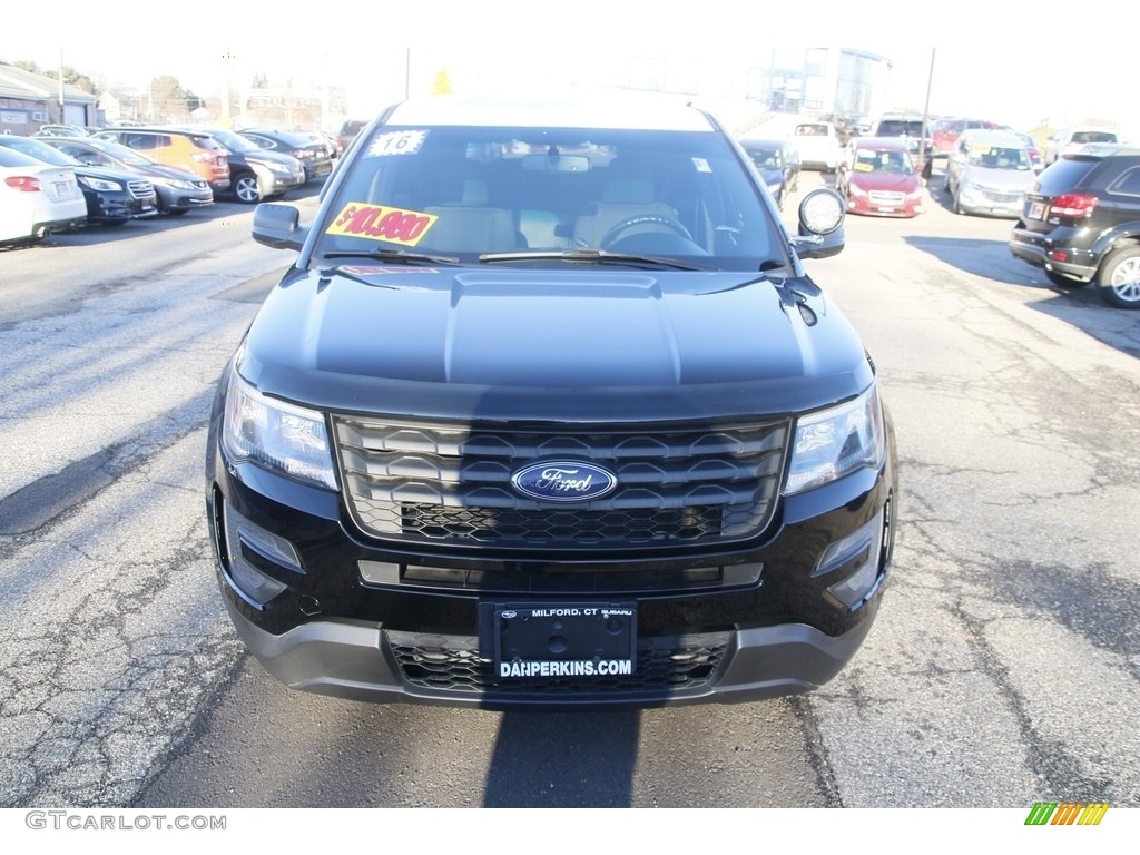 2016 Explorer Police Interceptor 4WD - Shadow Black / Ebony Black photo #2