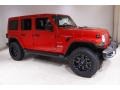 Firecracker Red 2022 Jeep Wrangler Unlimited Sahara 4x4