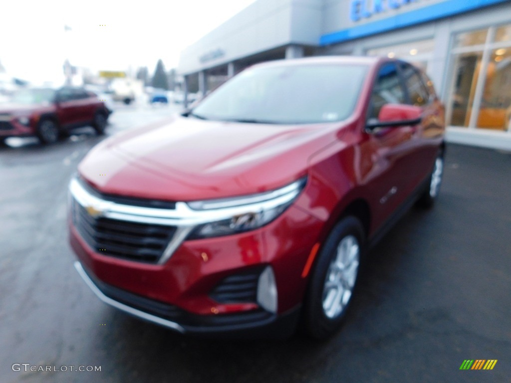 2023 Equinox LT AWD - Radiant Red Tintcoat / Jet Black photo #2