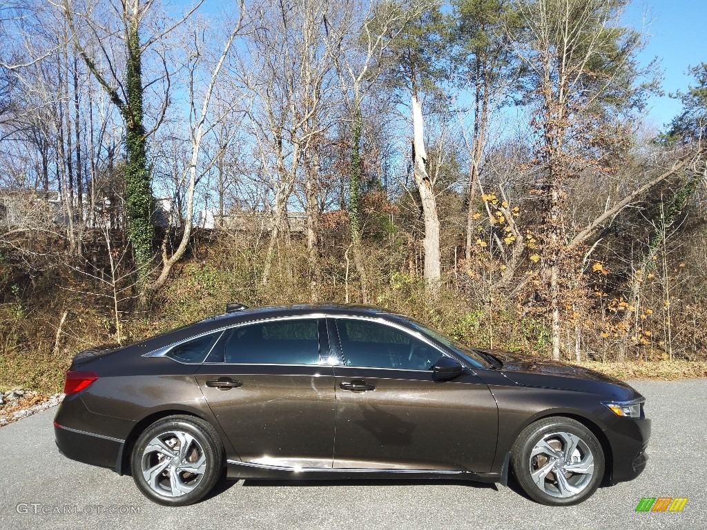 2018 Accord EX Sedan - Kona Coffee Metallic / Black photo #6