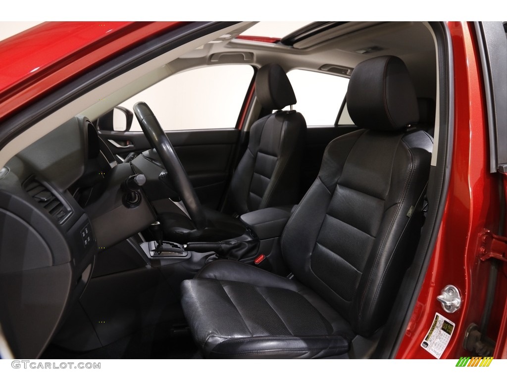 2014 CX-5 Grand Touring AWD - Soul Red Metallic / Black photo #5