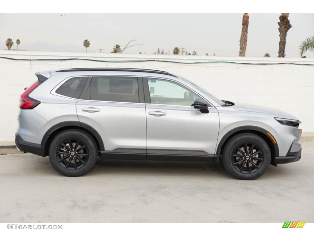 2023 CR-V Sport AWD Hybrid - Lunar Silver Metallic / Black photo #8