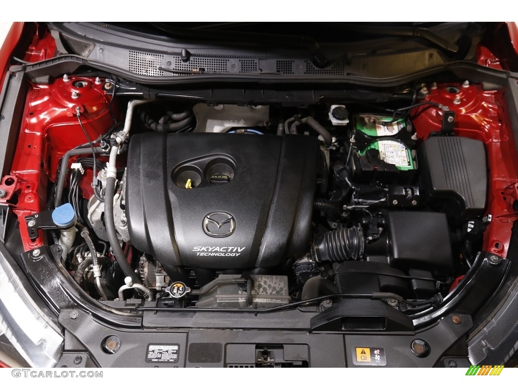 2014 CX-5 Grand Touring AWD - Soul Red Metallic / Black photo #20