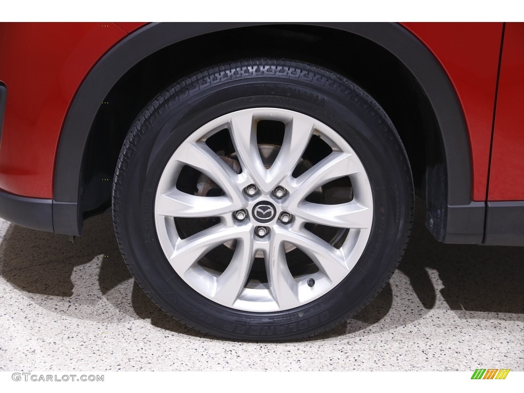 2014 CX-5 Grand Touring AWD - Soul Red Metallic / Black photo #21