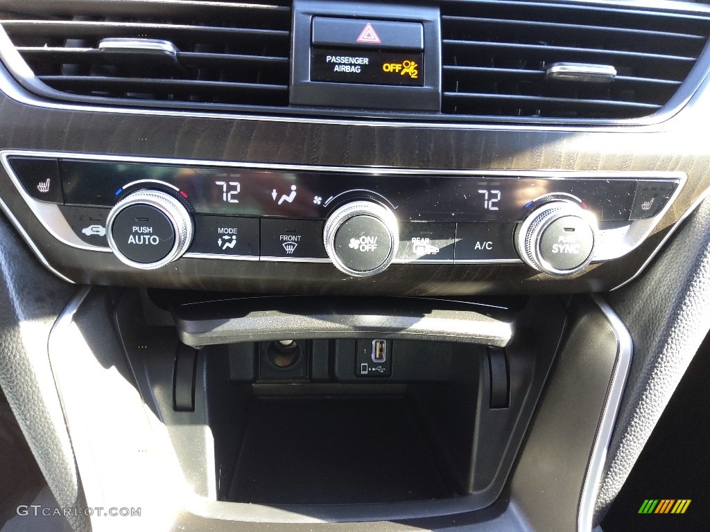 2018 Accord EX Sedan - Kona Coffee Metallic / Black photo #25