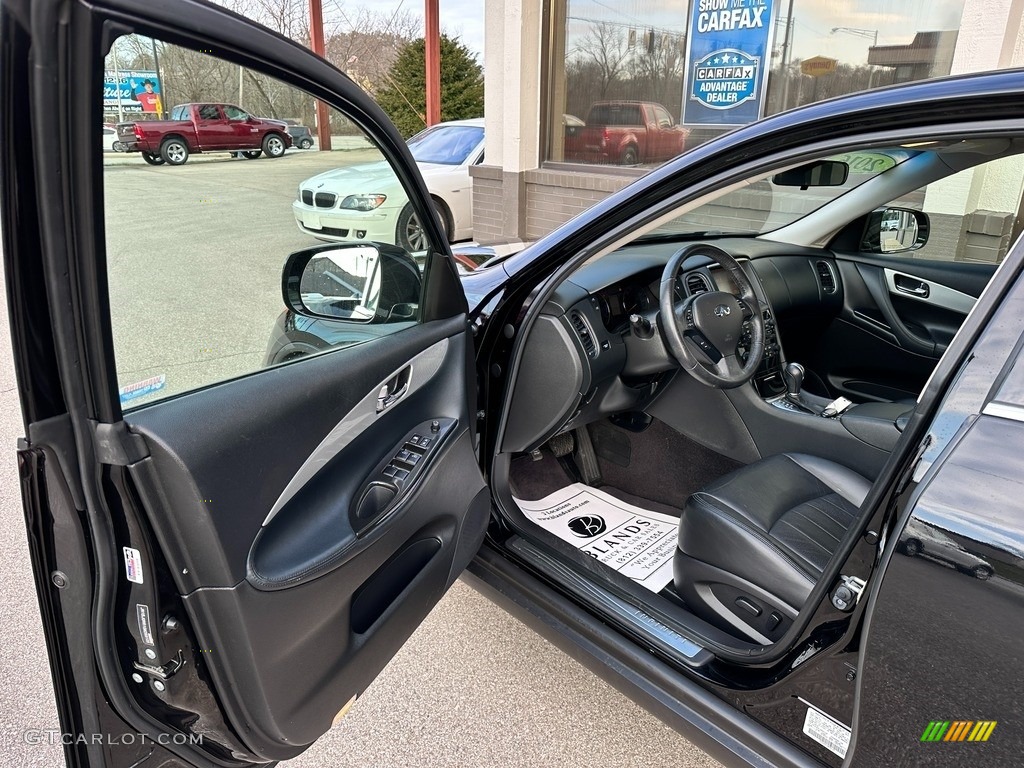 2016 QX50 AWD - Black Obsidian / Graphite photo #3