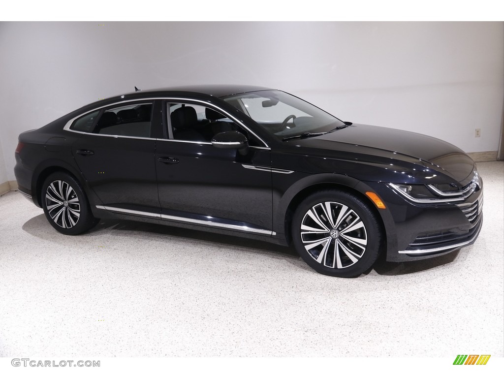 Deep Black Pearl 2019 Volkswagen Arteon SE 4Motion Exterior Photo #145328635