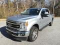 Iconic Silver - F250 Super Duty Lariat Crew Cab 4x4 Photo No. 2