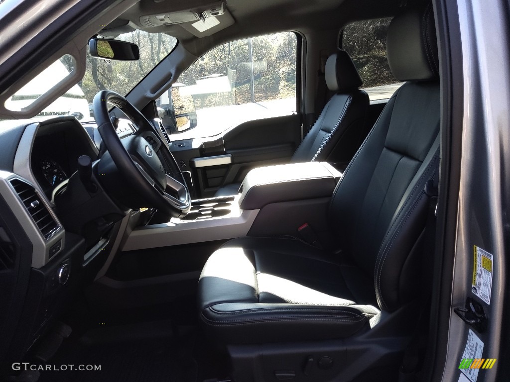 2021 F250 Super Duty Lariat Crew Cab 4x4 - Iconic Silver / Black photo #12