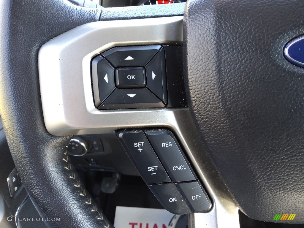 2021 F250 Super Duty Lariat Crew Cab 4x4 - Iconic Silver / Black photo #18