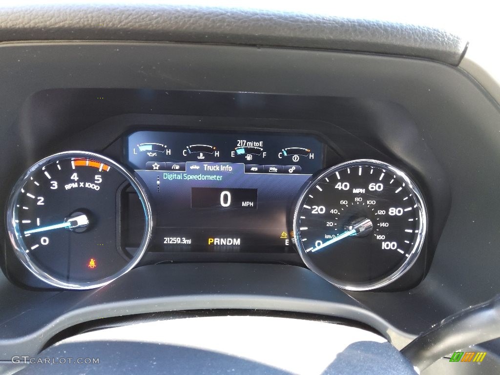 2021 Ford F250 Super Duty Lariat Crew Cab 4x4 Gauges Photo #145329121