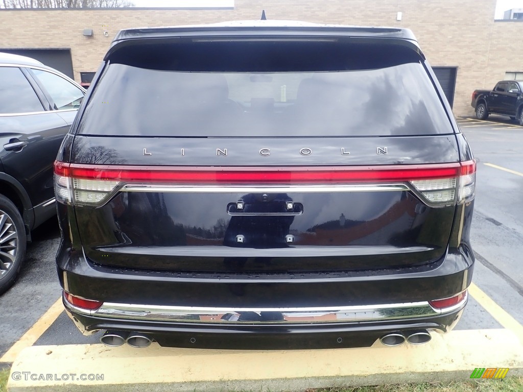 2020 Aviator Black Label Grand Touring AWD - Infinite Black / Black Label Luggage Tan photo #3