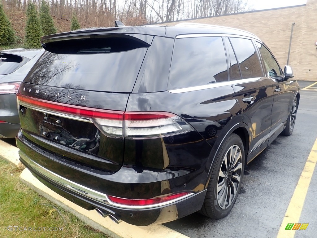 2020 Aviator Black Label Grand Touring AWD - Infinite Black / Black Label Luggage Tan photo #4