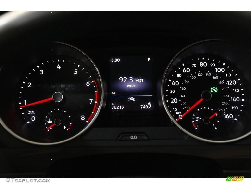 2020 Volkswagen Tiguan SE Gauges Photo #145329181