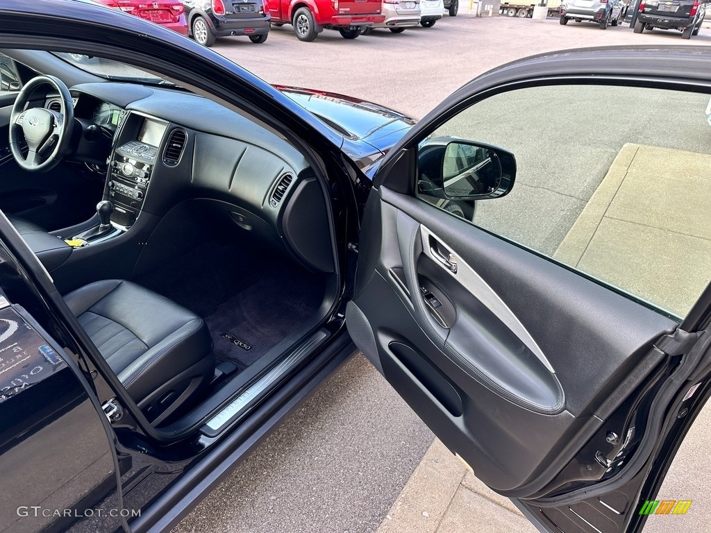 2016 QX50 AWD - Black Obsidian / Graphite photo #43