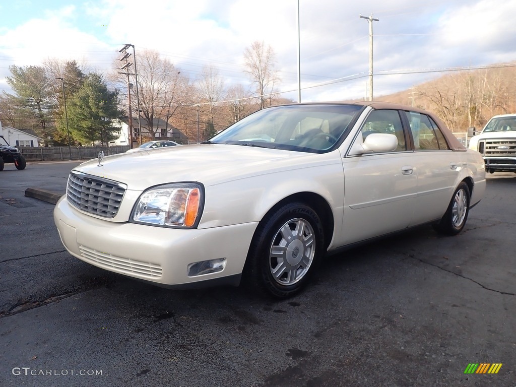 2003 DeVille Sedan - White Diamond / Neutral Shale Beige photo #6
