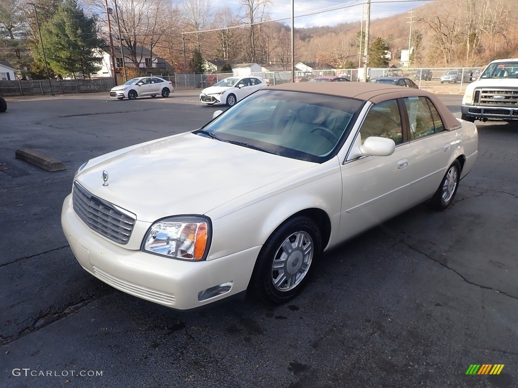 2003 DeVille Sedan - White Diamond / Neutral Shale Beige photo #7