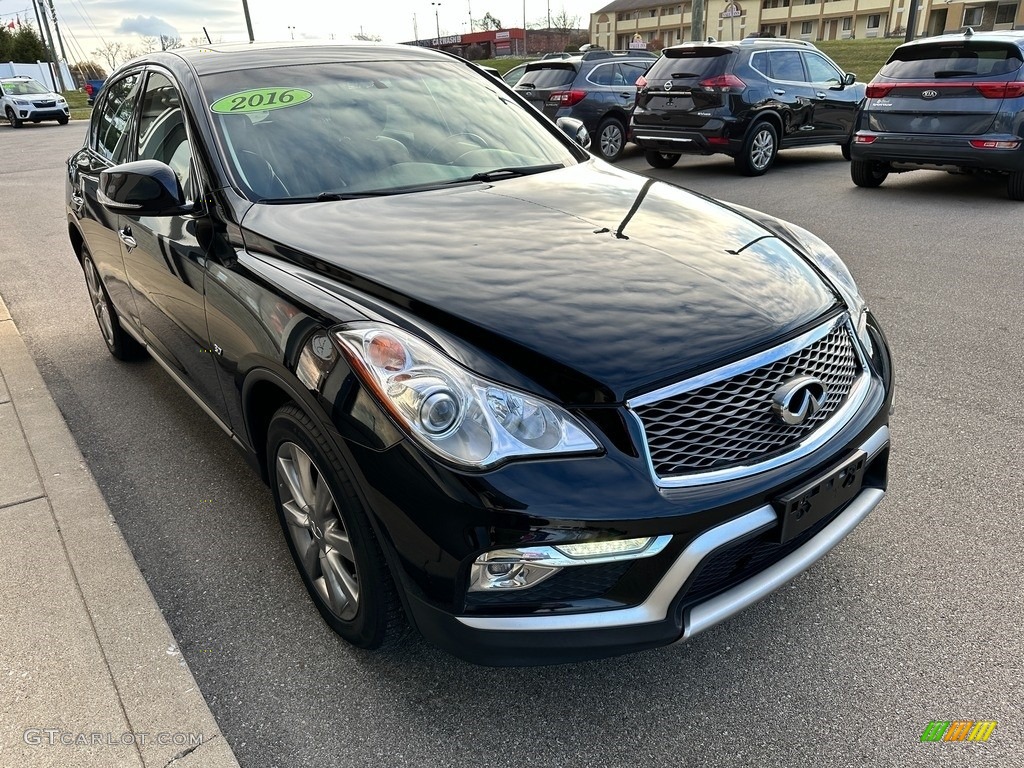 2016 QX50 AWD - Black Obsidian / Graphite photo #50