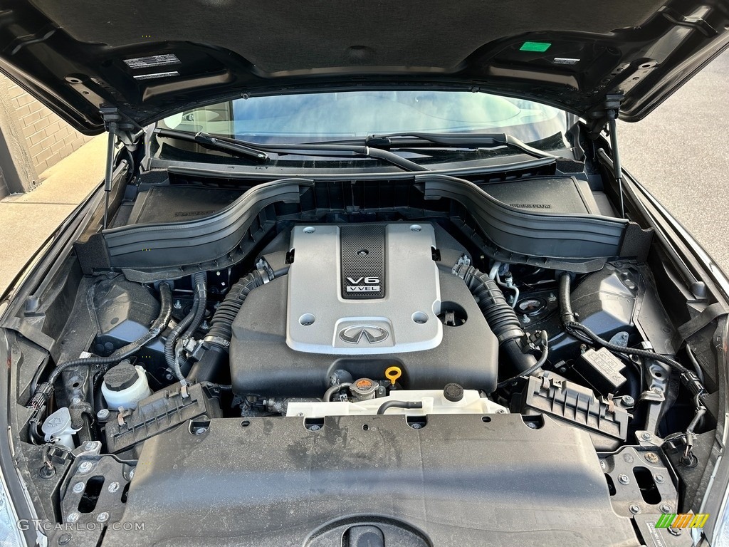 2016 QX50 AWD - Black Obsidian / Graphite photo #52